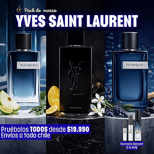 Pack Yves Saint Laurent – Formato Decant
