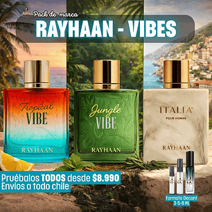 Pack Rayhaan Vibes – Formato Decant