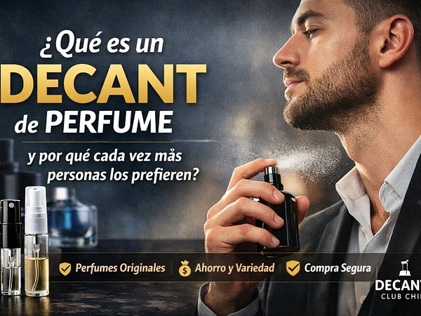¿Qué es un decant de perfume y por qué cada vez más personas los prefieren en Chile?