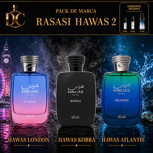 Pack de marca - Rasasi Hawas 2