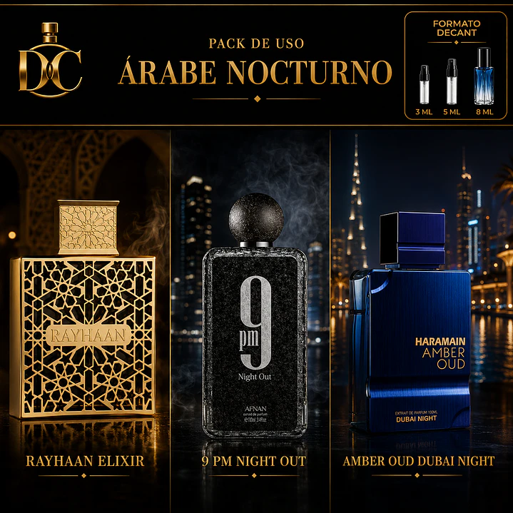 Pack de uso - Árabe nocturno 1