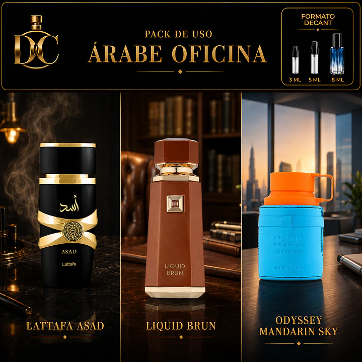 Pack de uso - Árabe oficina 1