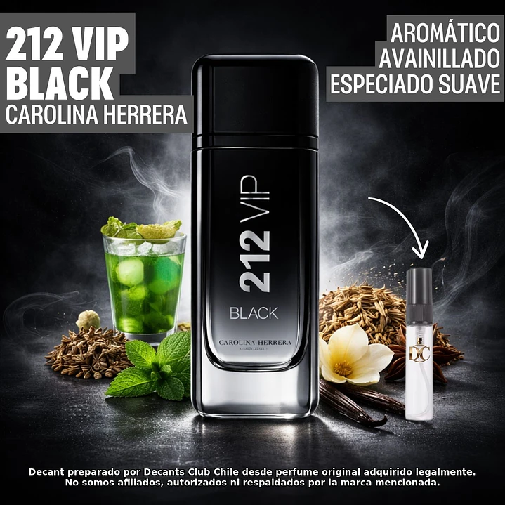 Decant 212 VIP Black  1