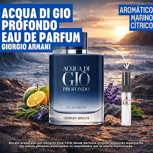 Decant Acqua di Giò Profondo EDP