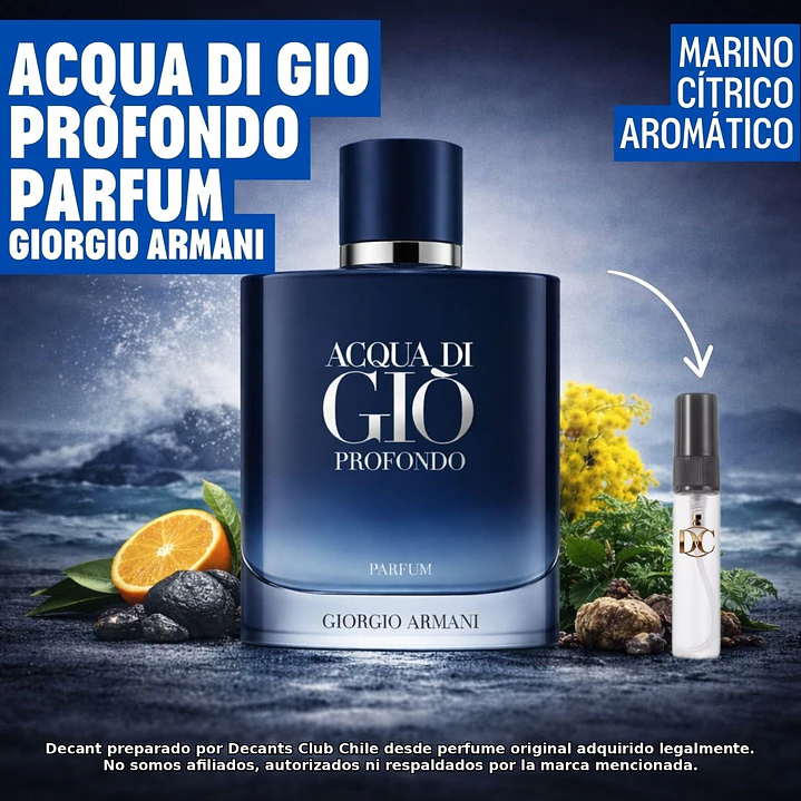 Decant Acqua Di Giò Profondo Parfum  1