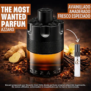 Decant The Most Wanted Parfum 