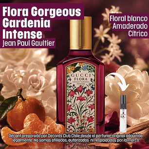 Decant Flora Gorgeous Gardenia Intense
