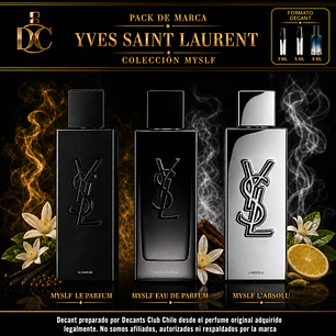 Pack de Marca Yves Saint Laurent — Colección MYSLF