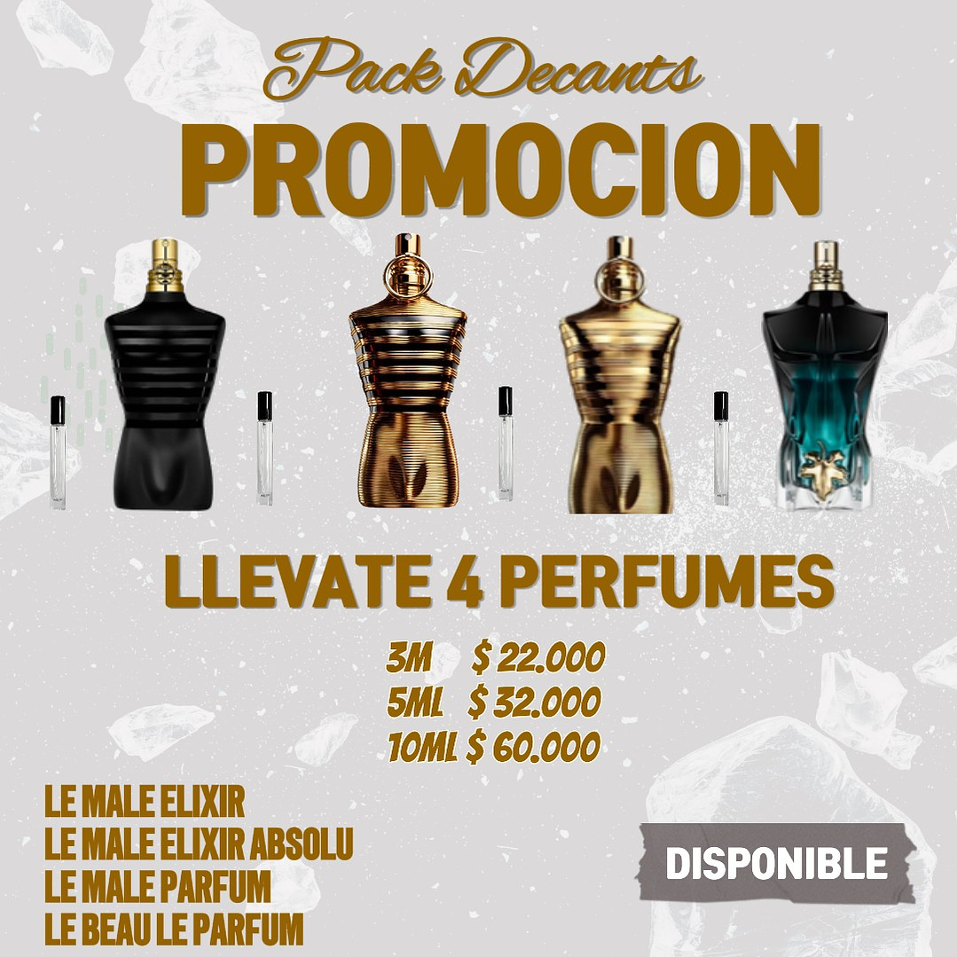 PACK JEAN PAUL GAULTIER 1