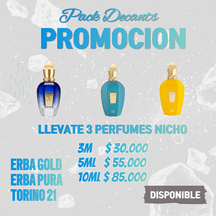 Decants Pack Xerjoff