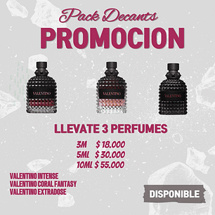 Decants Pack Valentino