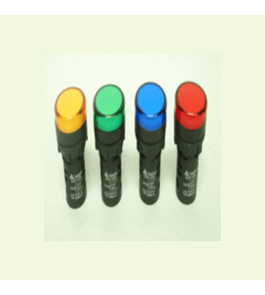 PILOTO LED COLOR VERDE 22MM 24VAC