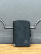 Billetera RFID Negra Mate. 1