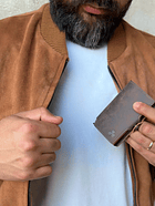 Billetera RFID Cafe Moro 3