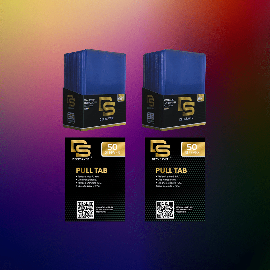 2 Toploader + 2 Pull Tab (50 unidades) 1