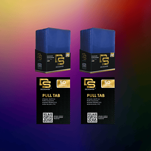 2 Toploader + 2 Pull Tab (50 unidades)