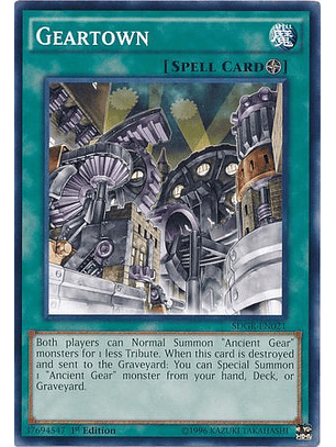 Geartown - sdgr-en021 - Common 1st Edition
