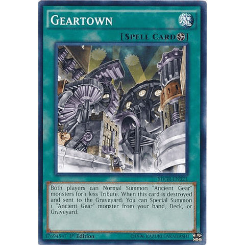 Geartown - sdgr-en021 - Common 1st Edition