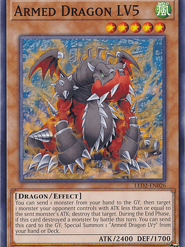 Armed Dragon LV5 - LED2-EN026 - Common 1st Edition