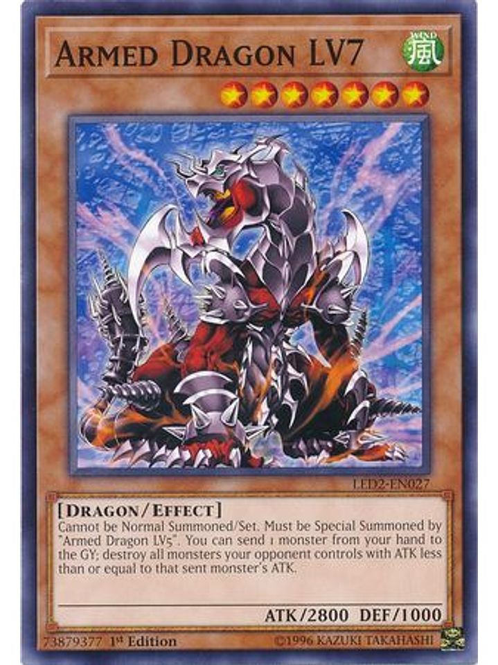 Armed Dragon LV7 - LED2-EN027 - Common 1st Edition 1
