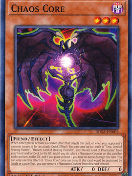 Chaos Core - SDSA-EN002 - Common 1st Edition