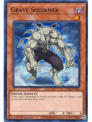 Grave Squirmer - SDSA-EN009 - Common 1st Edition