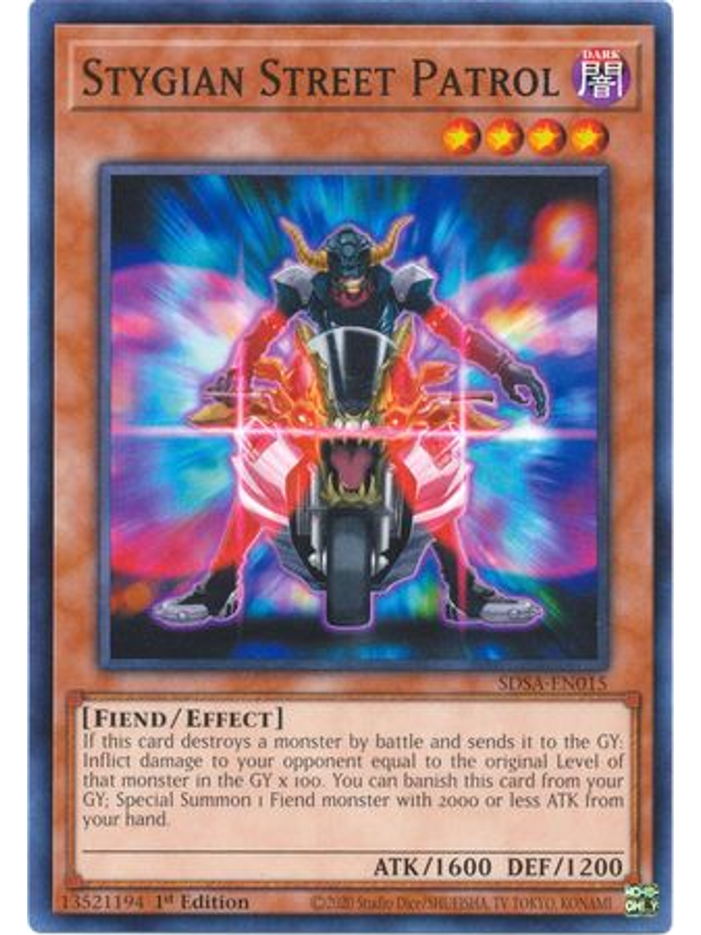 Stygian Street Patrol - SDSA-EN015 - Common 1st Edition 1