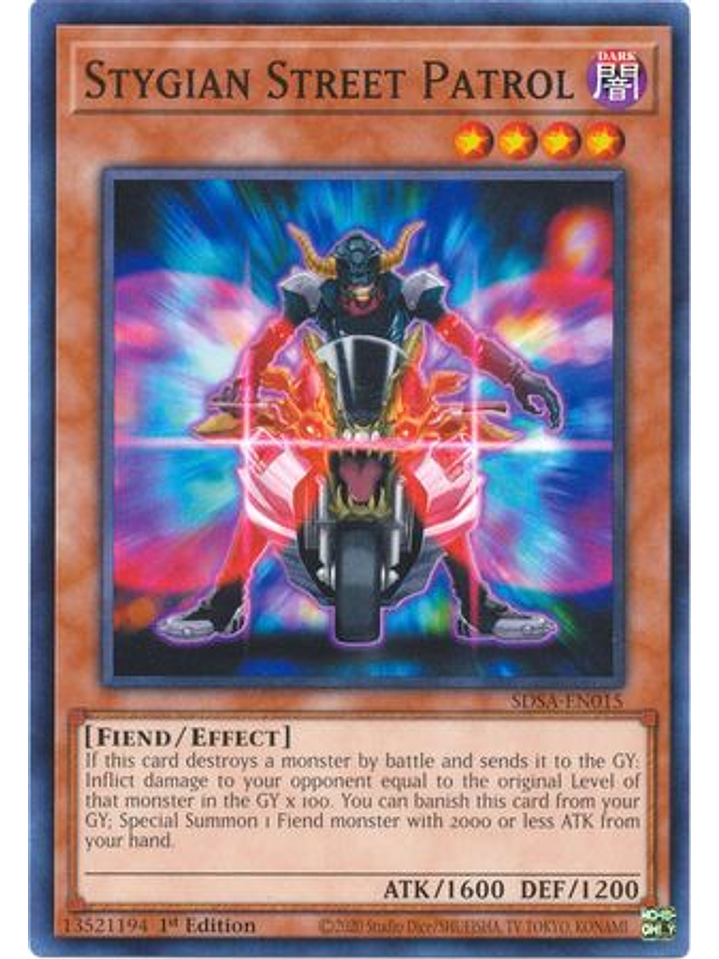 Stygian Street Patrol - SDSA-EN015 - Common 1st Edition 1