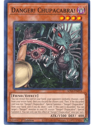 Danger! Chupacabra! - SDSA-EN018 - Common 1st Edition