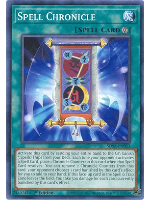 Spell Chronicle - SDSA-EN023 - Common 1st Edition