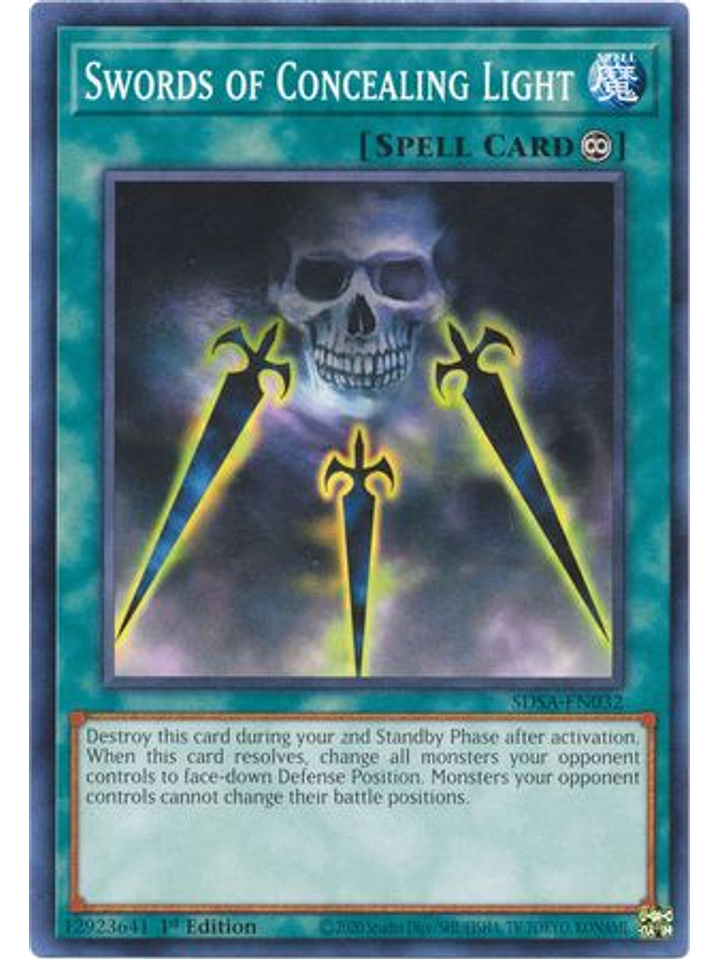 Swords of Concealing Light - SDSA-EN032 - Common 1st Edition 1