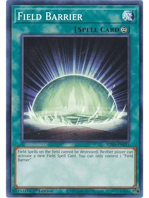 Field Barrier - SDSA-EN031 - Common 1st Edition