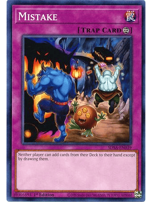 Mistake - SDSA-EN039 - Common 1st Edition