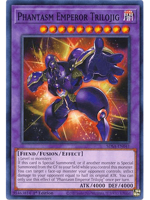 Phantasm Emperor Trilojig - SDSA-EN041 - Common 1st Edition