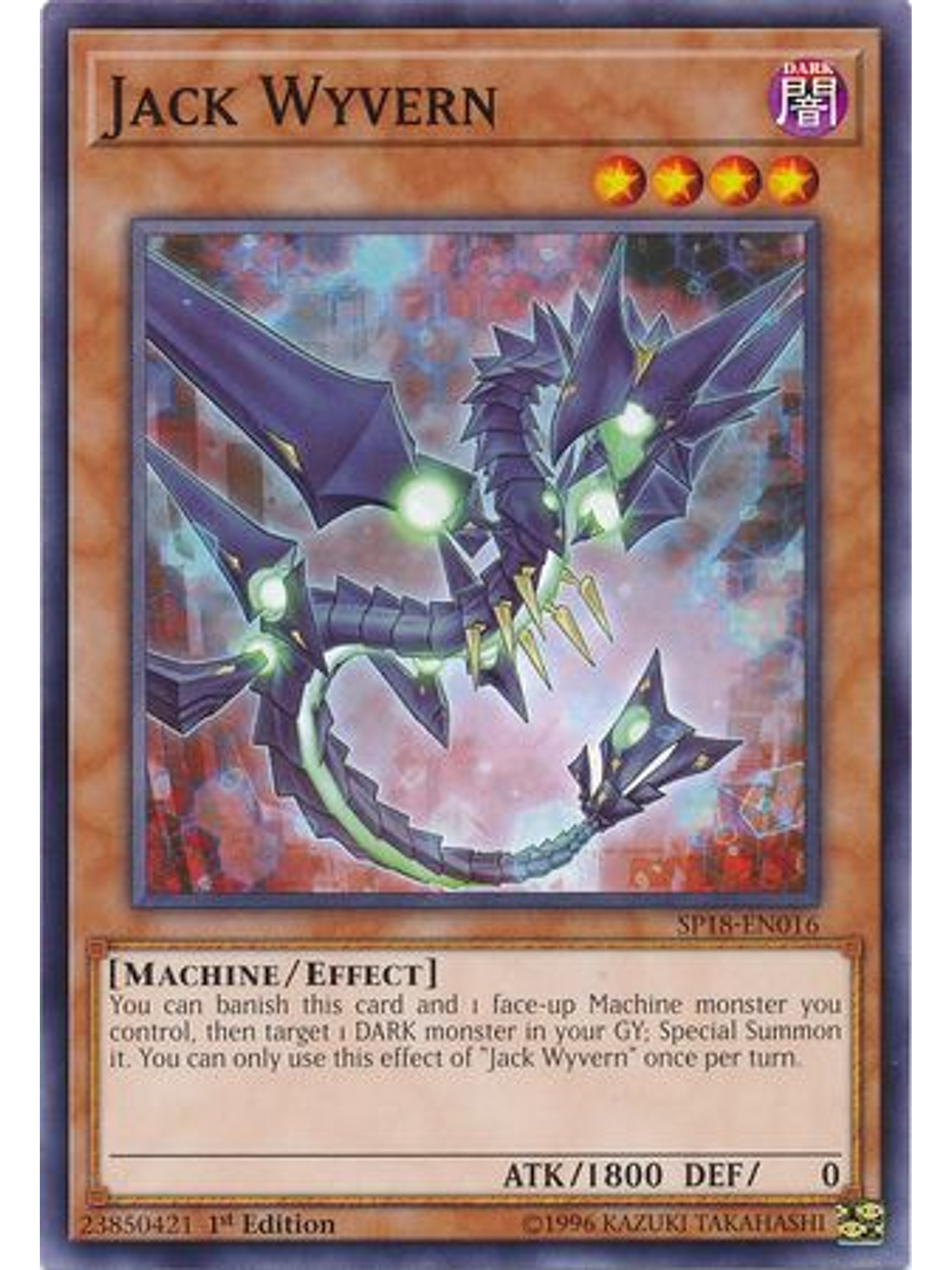 Jack Wyvern - SP18-EN016 - Common 1st Edition 1