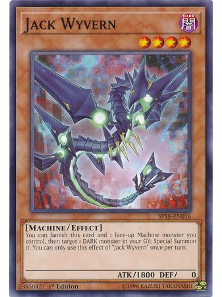 Jack Wyvern - SP18-EN016 - Common 1st Edition 1