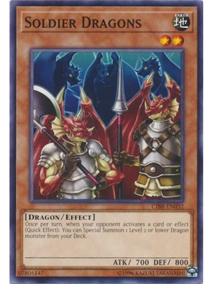 Soldier Dragons - CIBR-EN032 - Common Unlimited 1