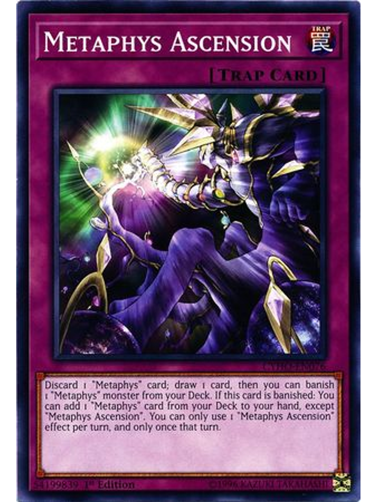 Metaphys Ascension - CYHO-EN076 - Common 1st Edition 1
