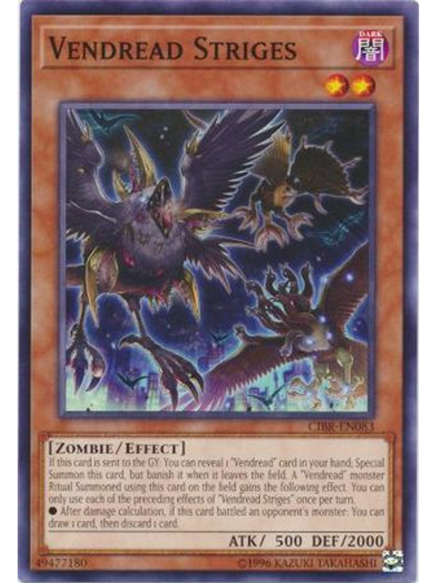 Vendread Striges - CIBR-EN083 - Common Unlimited 1