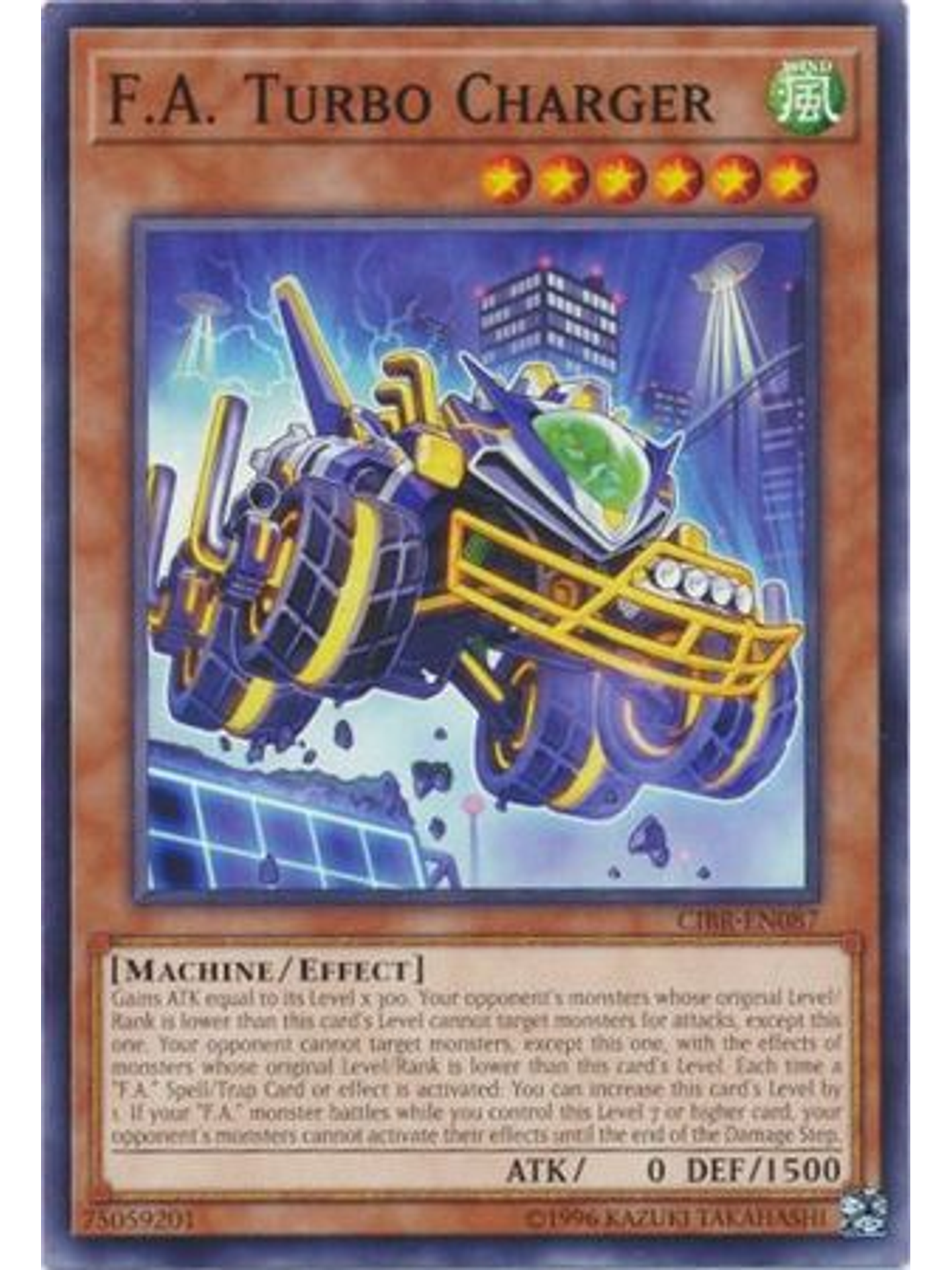 F.A. Turbo Charger - CIBR-EN087 - Common Unlimited 1