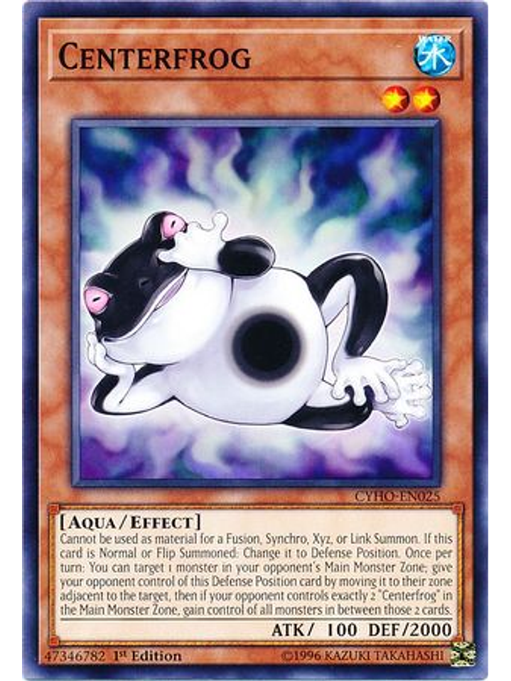 Centerfrog - CYHO-EN025 - Common 1st Edition 1