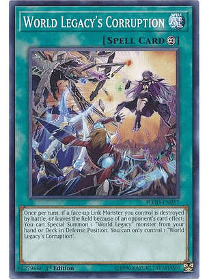 World Legacy's Corruption - FLOD-EN057 - Common 1st Edition
