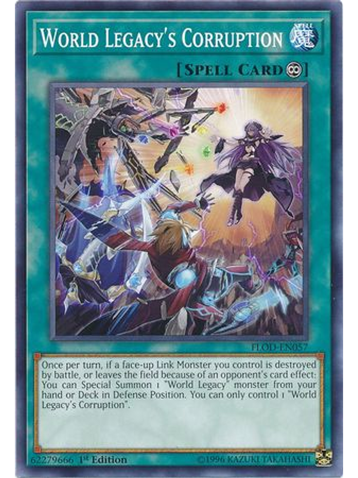 World Legacy's Corruption - FLOD-EN057 - Common 1st Edition 1
