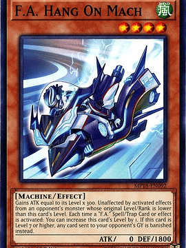 F.A. Hang On Mach - MP18-EN092 - Common 1st Edition