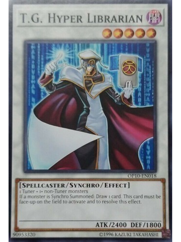 T.G. Hyper Librarian - OP10-EN018 - Common 1