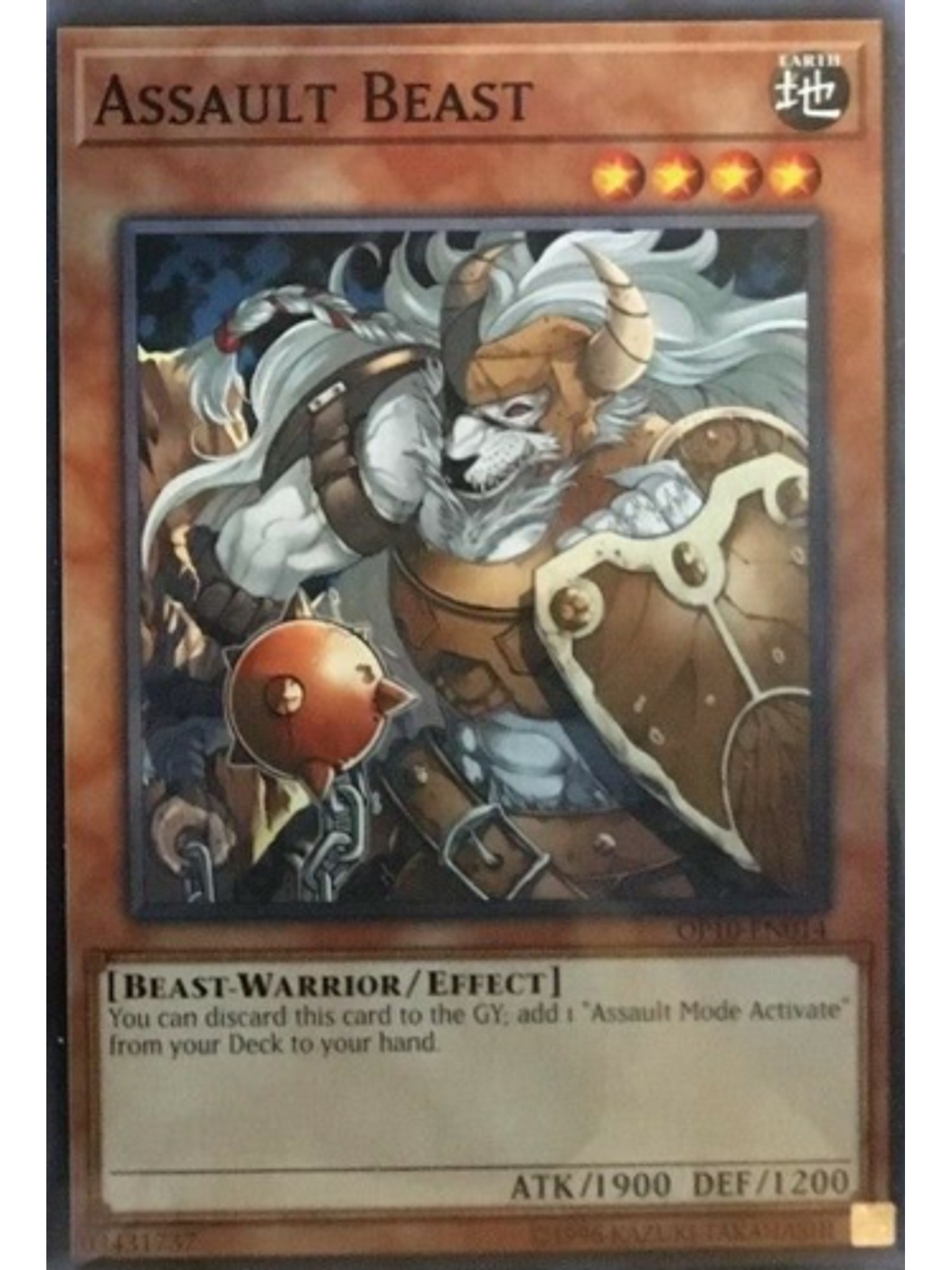 Assault Beast - OP10-EN014 - Common 1