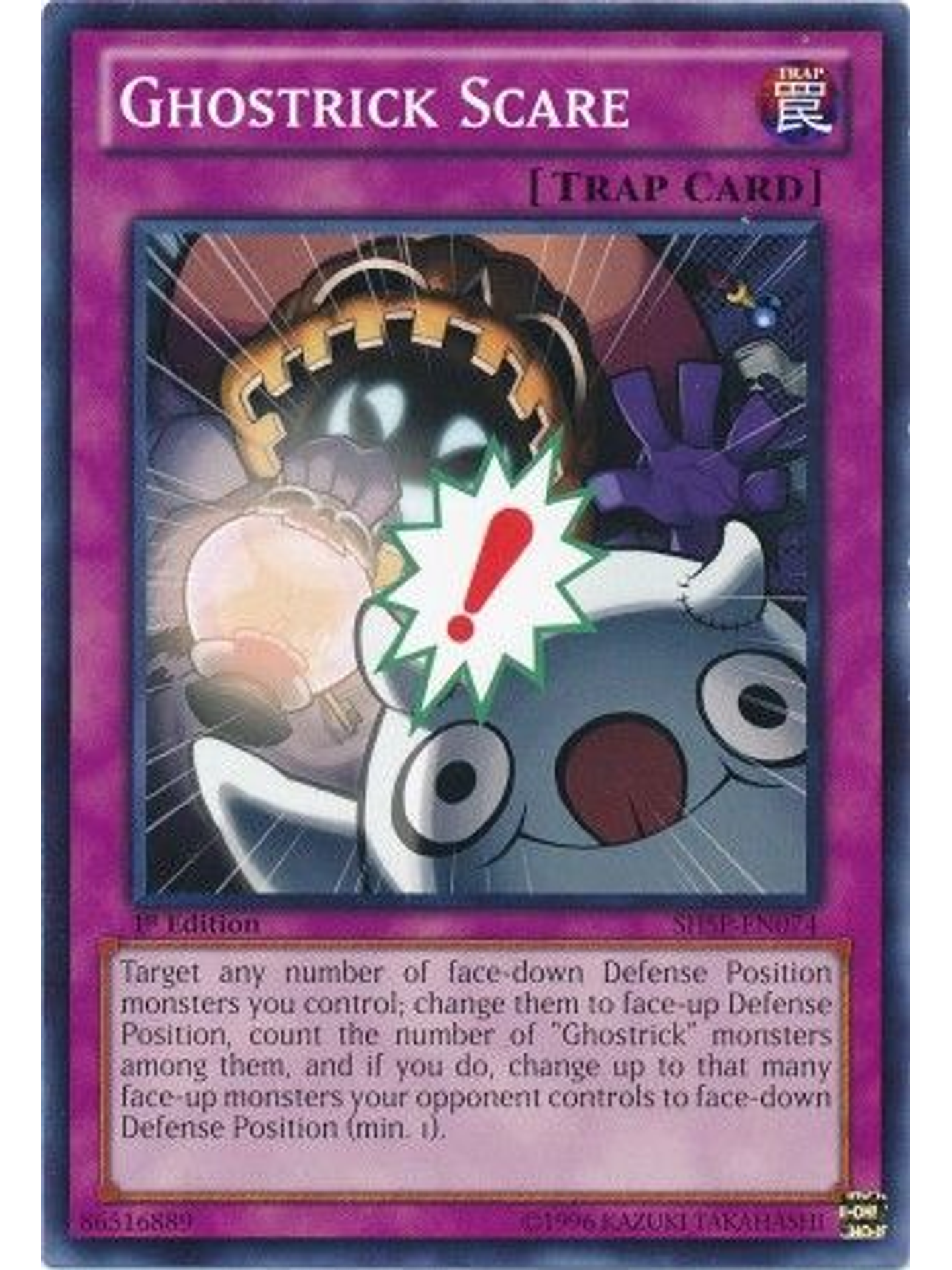 Ghostrick Scare - SHSP-EN074 - Common 1st Edition 1