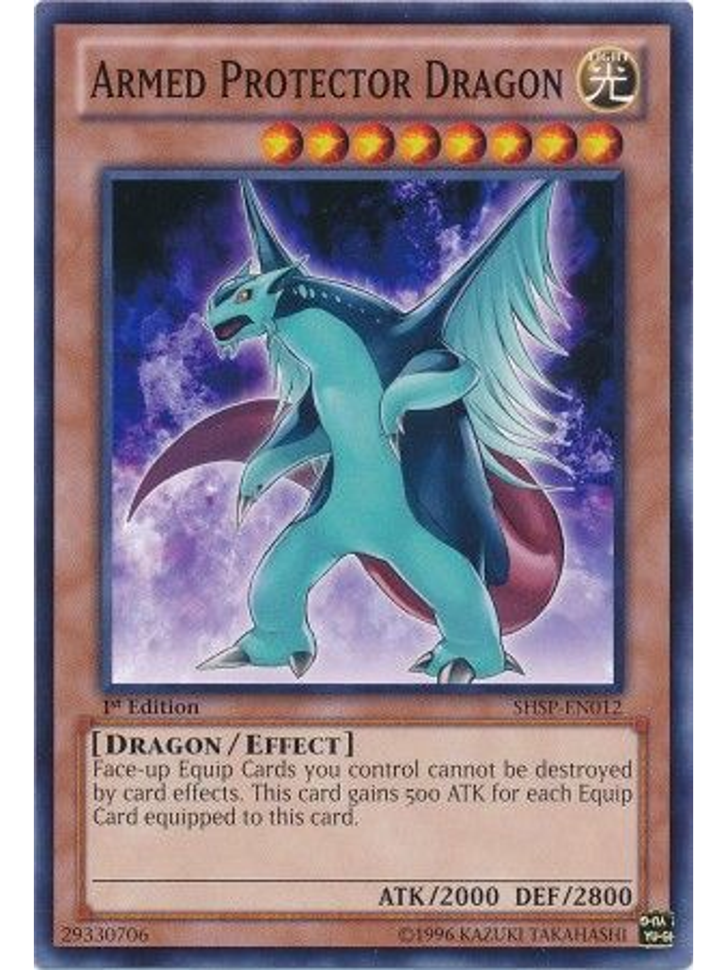 Armed Protector Dragon - SHSP-EN012 - Common 1st Edition 1
