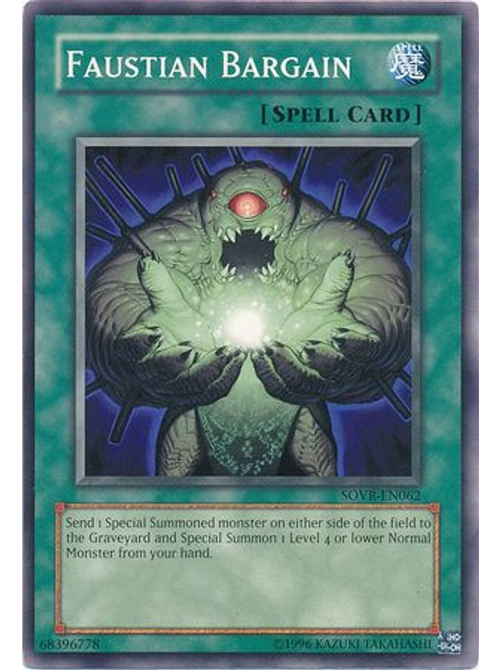Faustian Bargain - SOVR-EN062 - Common Unlimited 1