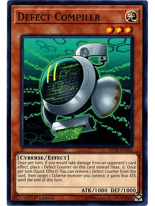 Defect Compiler - MP18-EN104 - Common 1st Edition